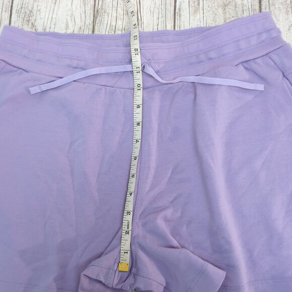 Icebreaker Merino Wool Lounge Shorts Lilac Purple Soft Knit – Women’s L - Picture 3 of 8